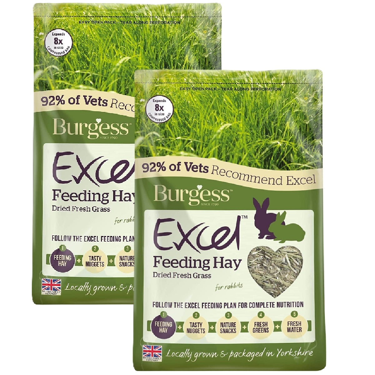 Excel - Dried Fresh Grass Timothy Feeding Hay