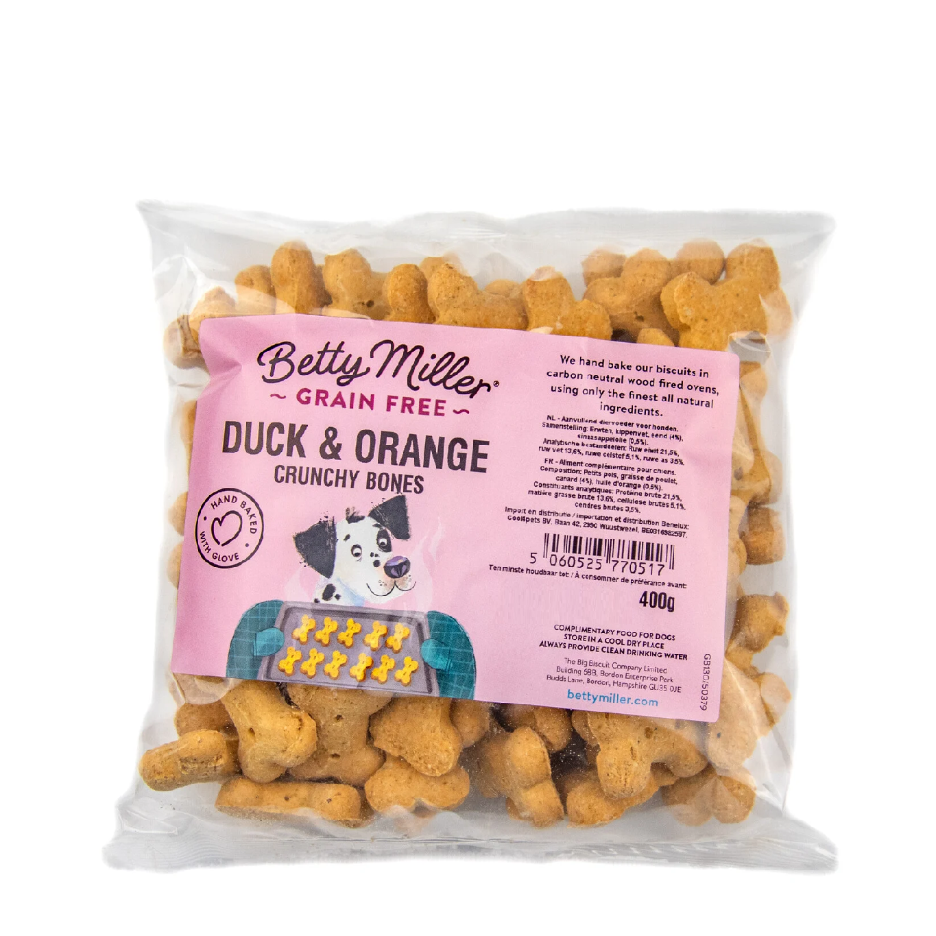 Betty Miller - Duck & Orange Bones (Grain-Free)