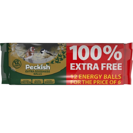 Peckish - Extra Goodness Balls (12pk)