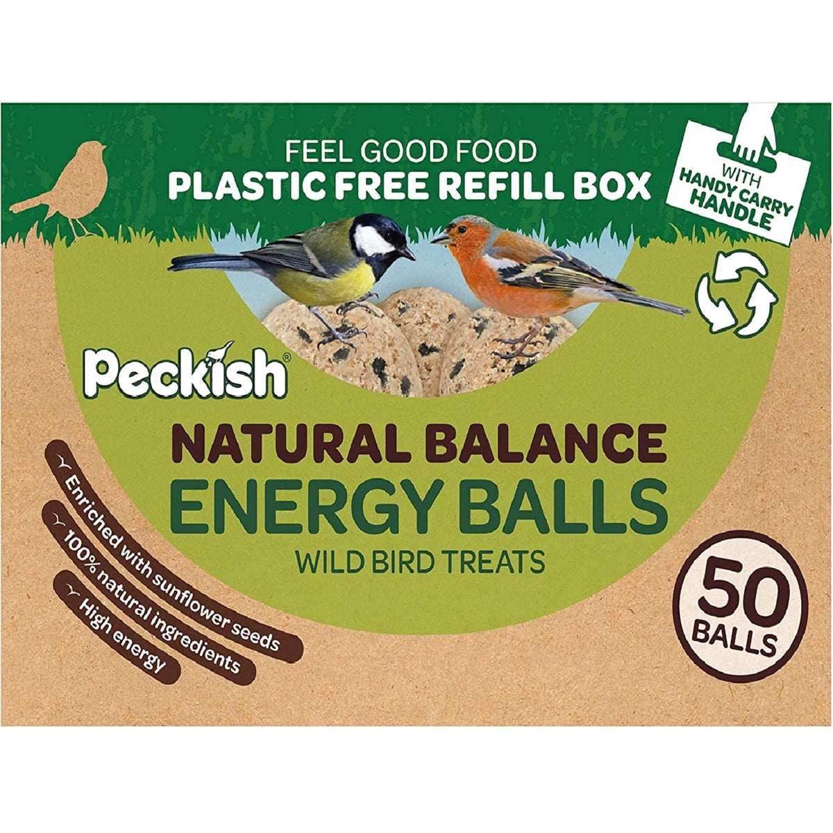 Peckish - Natural Balance Energy Balls (50pk)