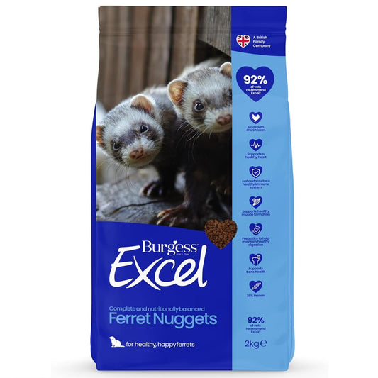 Burgess - Excel Ferret Nuggets (2kg)