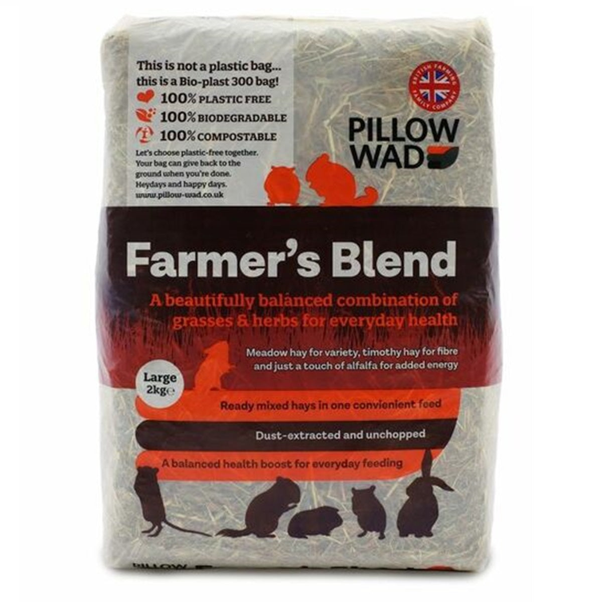 Pillow Wad - Farmers Blend (2kg)