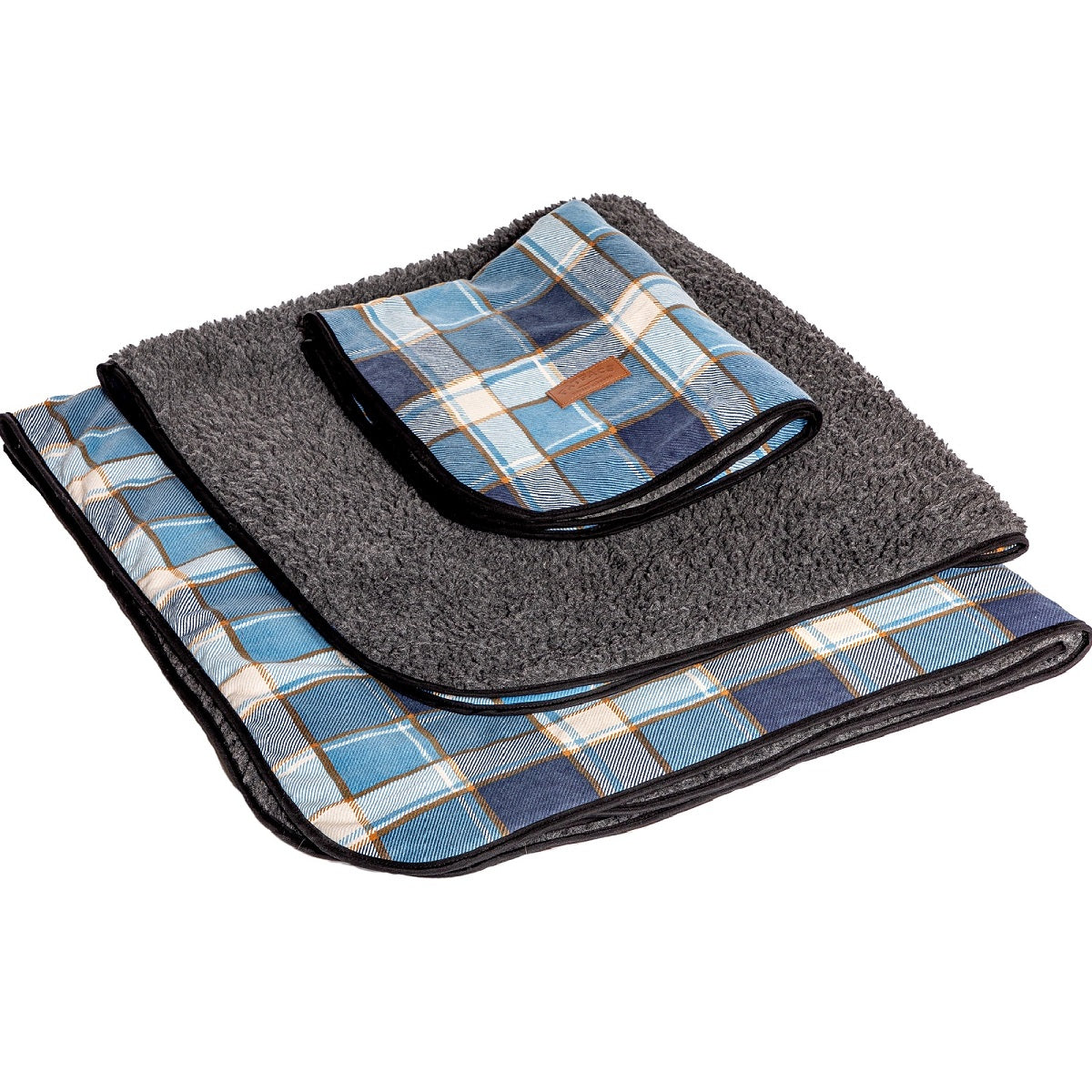 FATFACE - Fleece Check Blanket