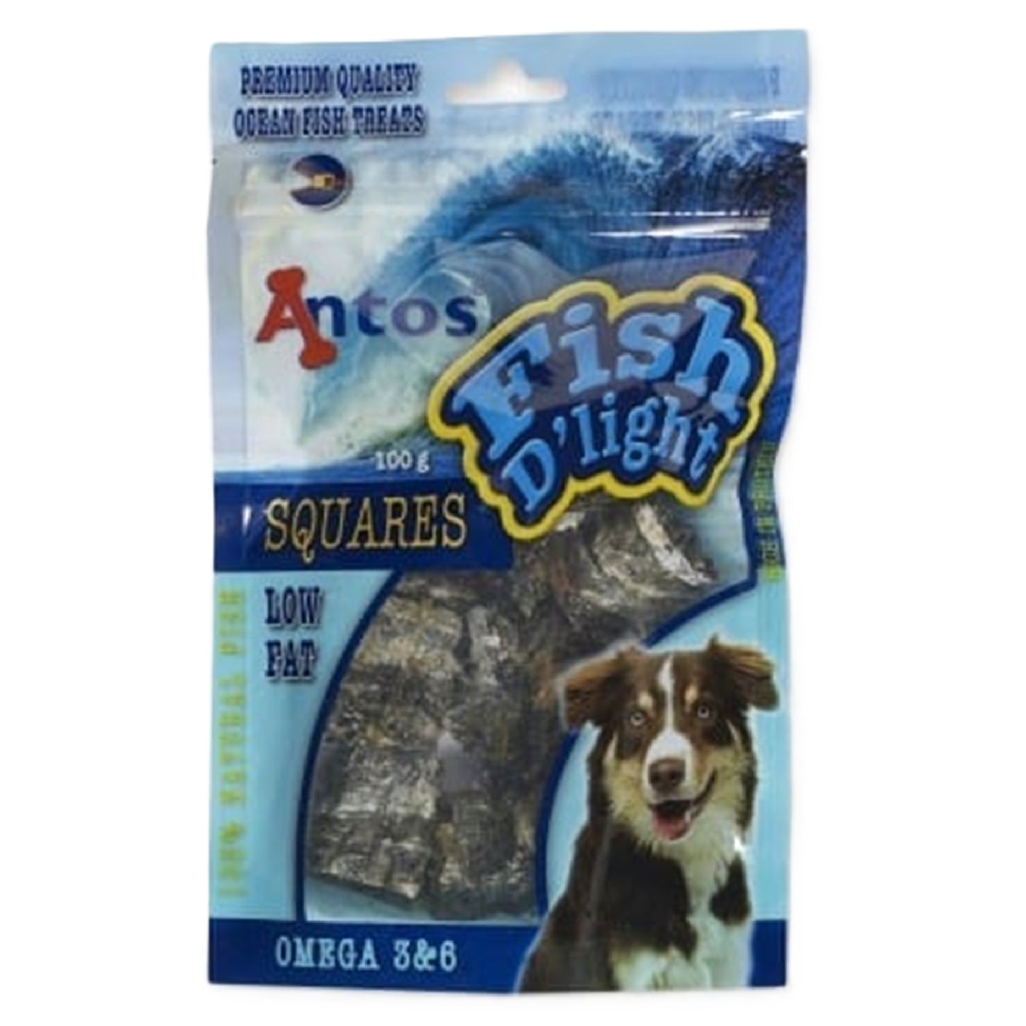 Antos - Fish D'light Squares (100g)