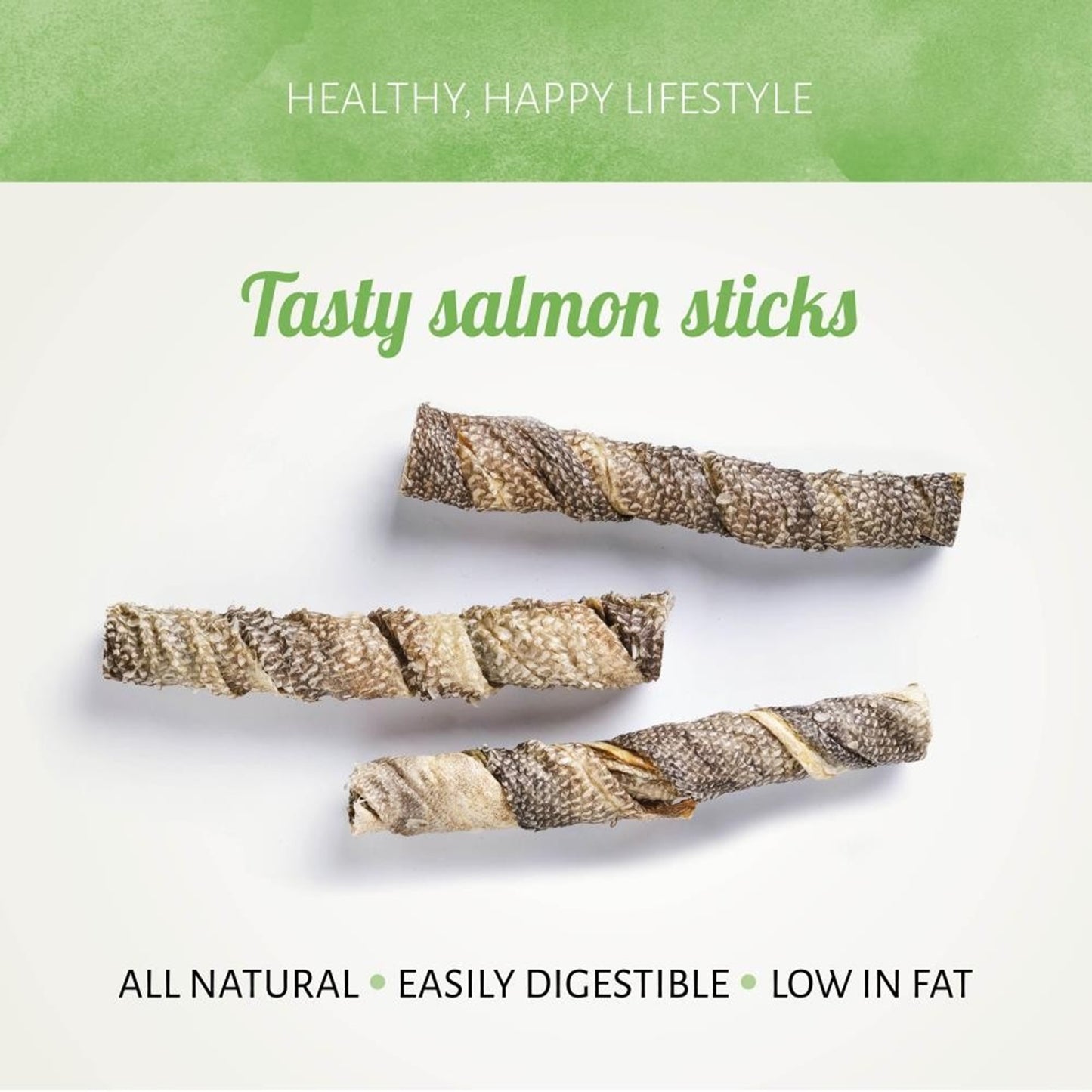 Antos - Fish D'light Salmon Sticks (100g)