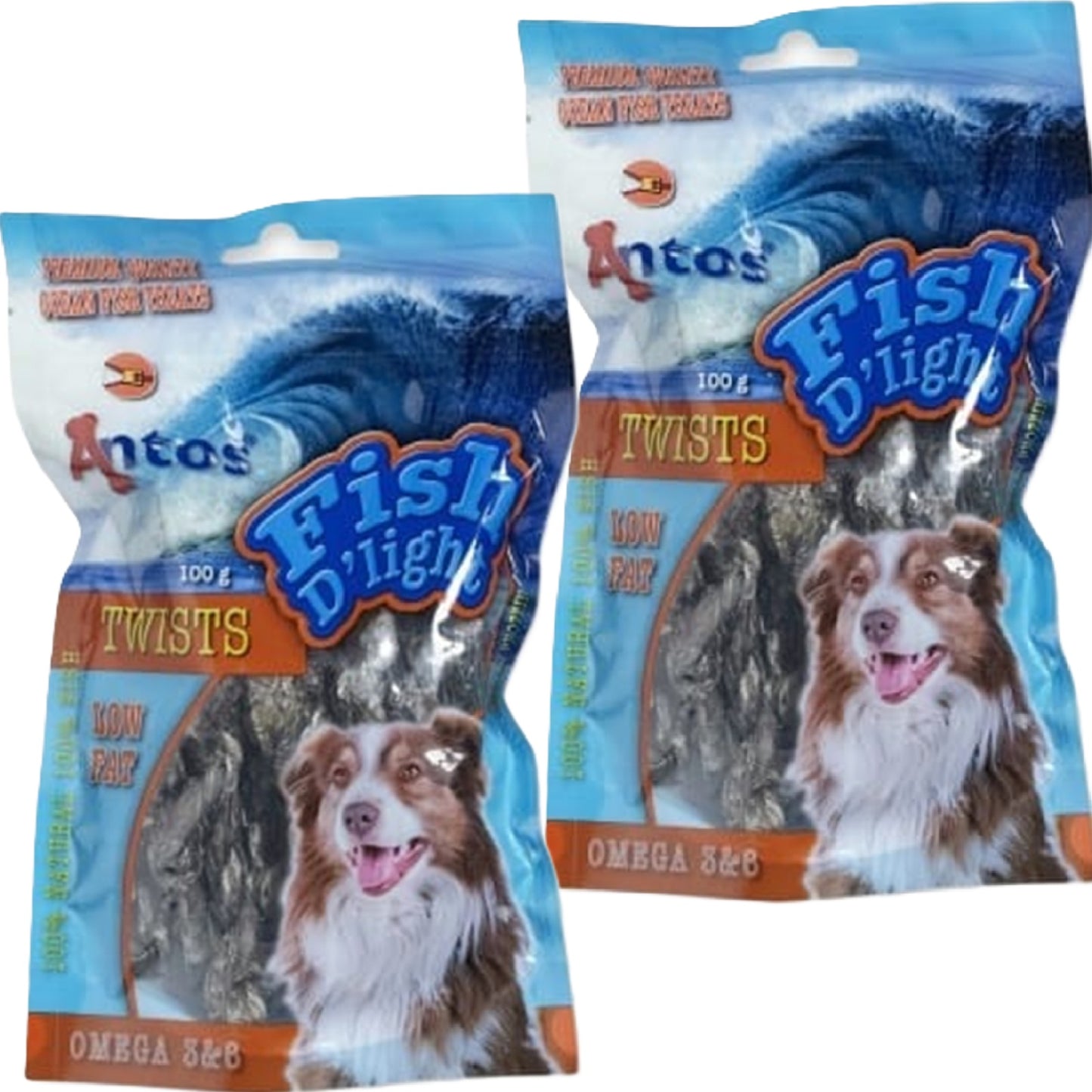 Antos - Fish D'light Twists (100g)