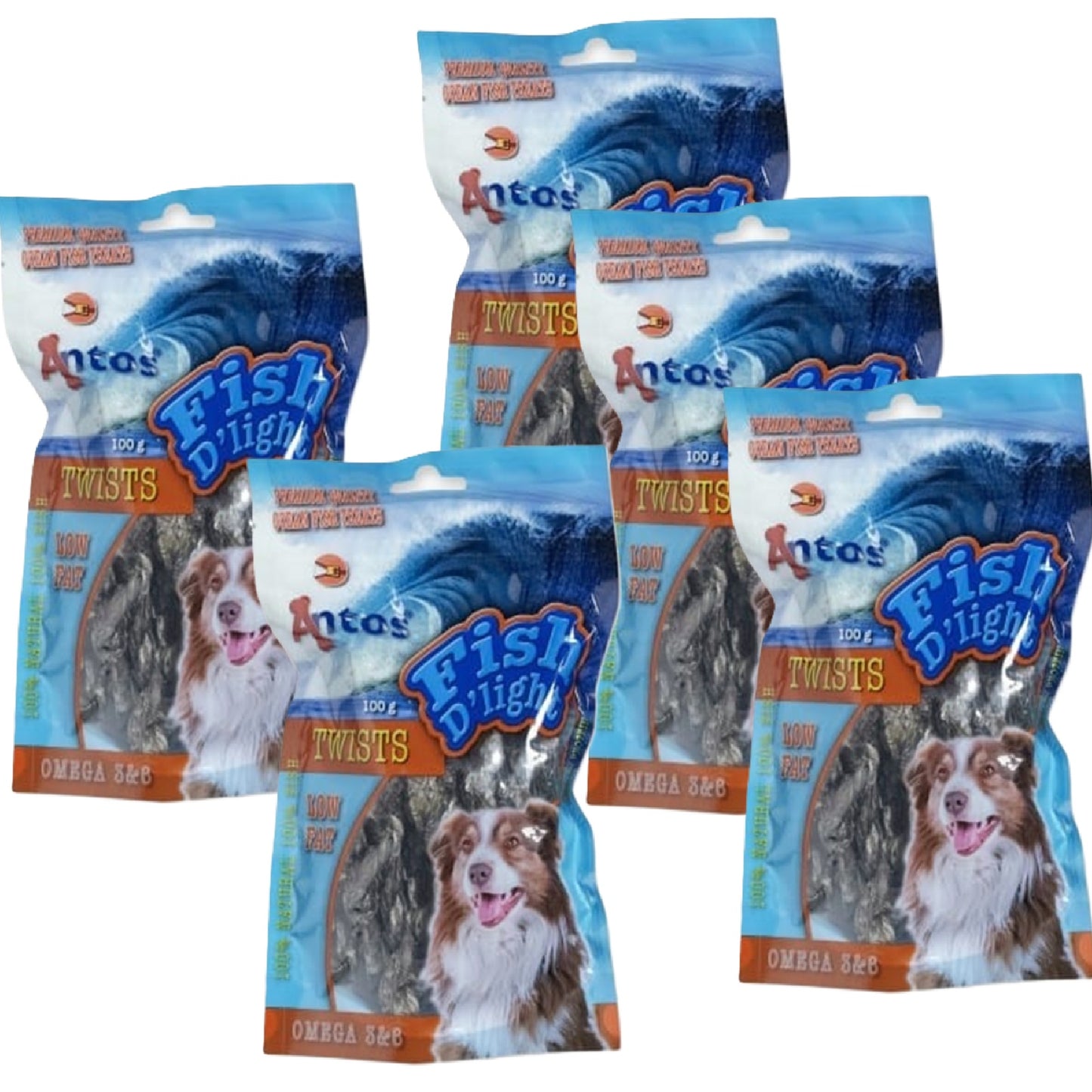 Antos - Fish D'light Twists (100g)