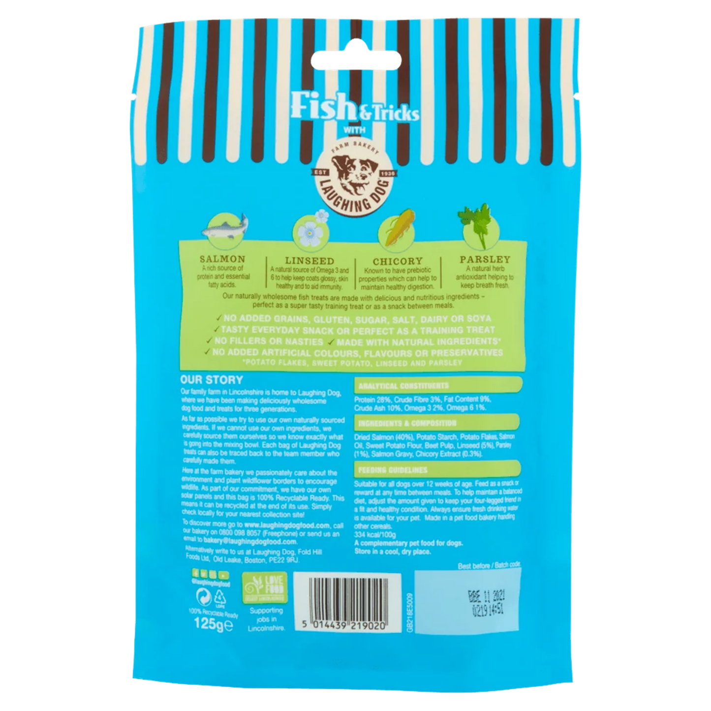 Laughing Dog - Fish & Tricks (125g)