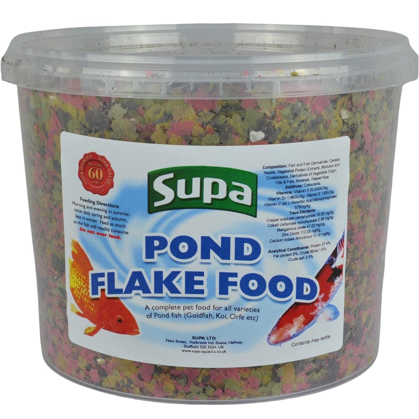 Supa - Pond Flake Food