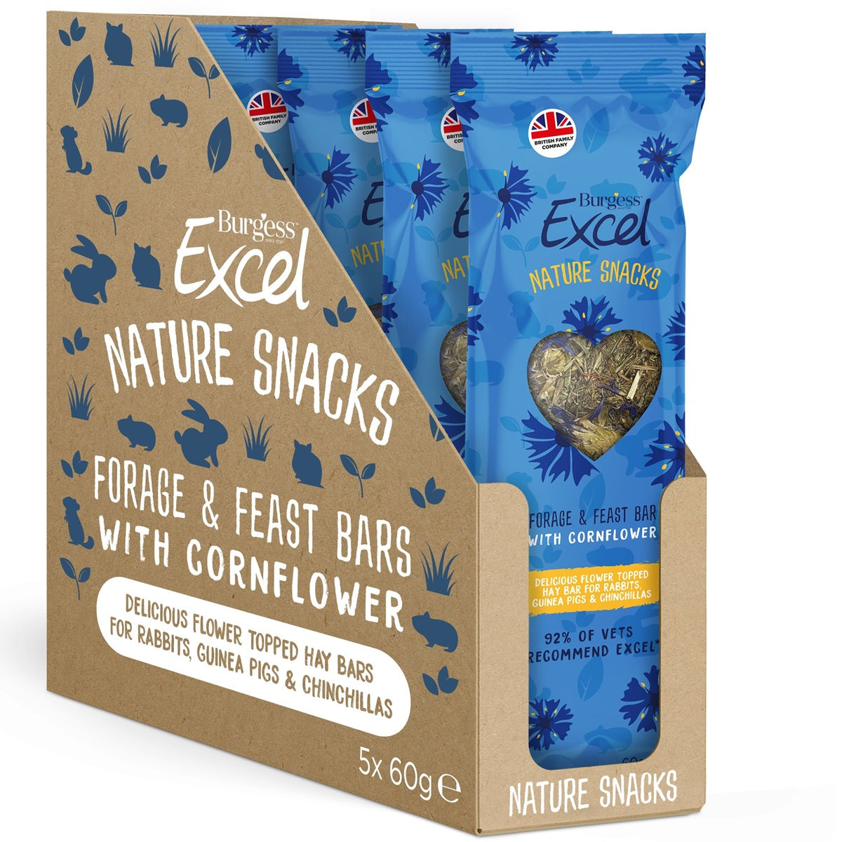 Excel Nature Snacks - Forage & Feast Bar (60g)