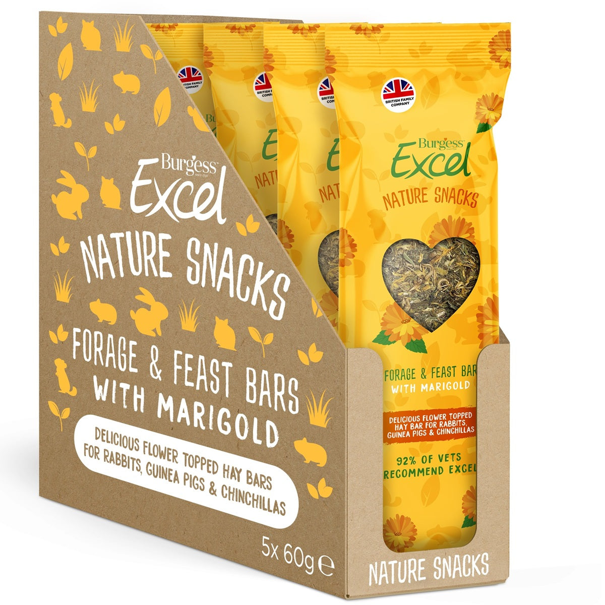 Excel Nature Snacks - Forage & Feast Bar (60g)