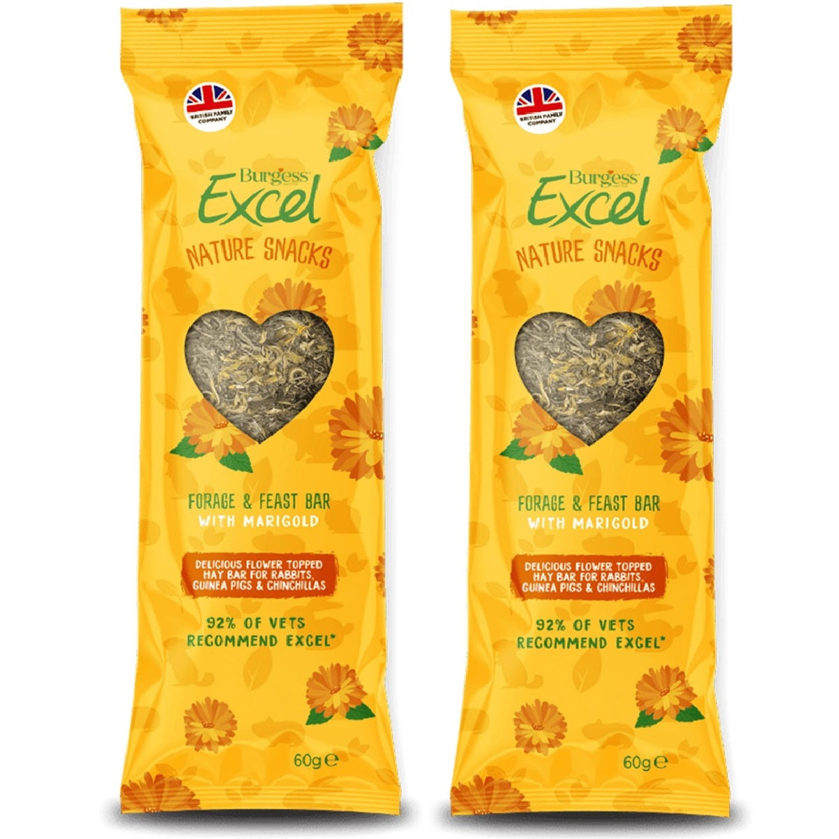 Excel Nature Snacks - Forage & Feast Bar (60g)