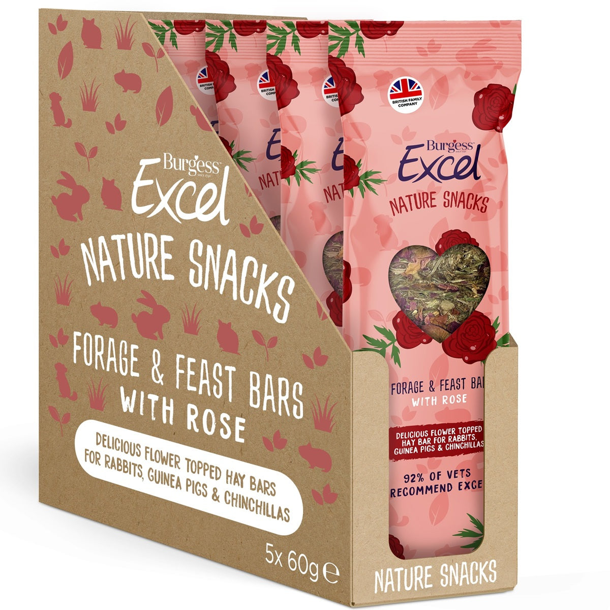 Excel Nature Snacks - Forage & Feast Bar (60g)