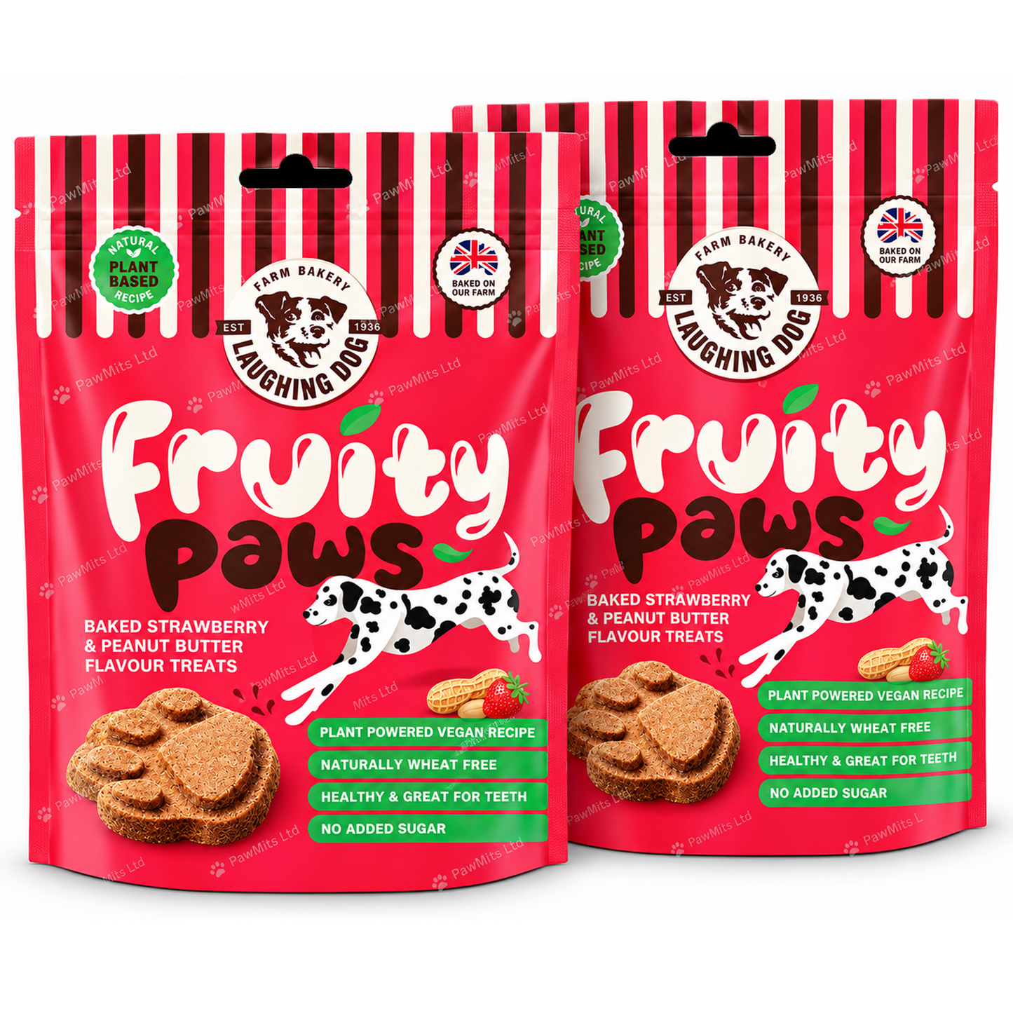 Laughing Dog - Fruity Paws (125g)