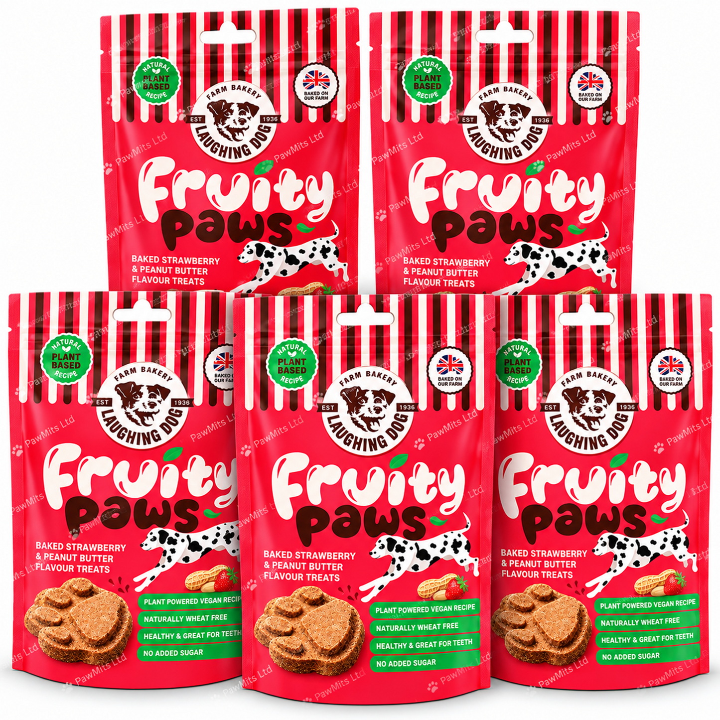 Laughing Dog - Fruity Paws (125g)