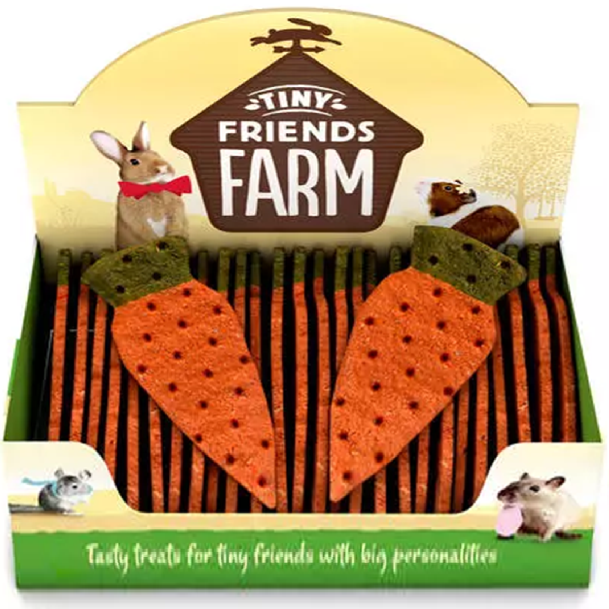 Tiny Friends Farm - Russel Rabbit Giant Carrots (25pk)