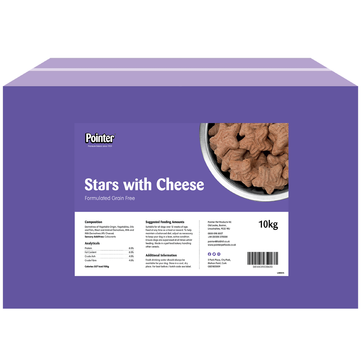 Pointer - Grain Free Stars with Cheese