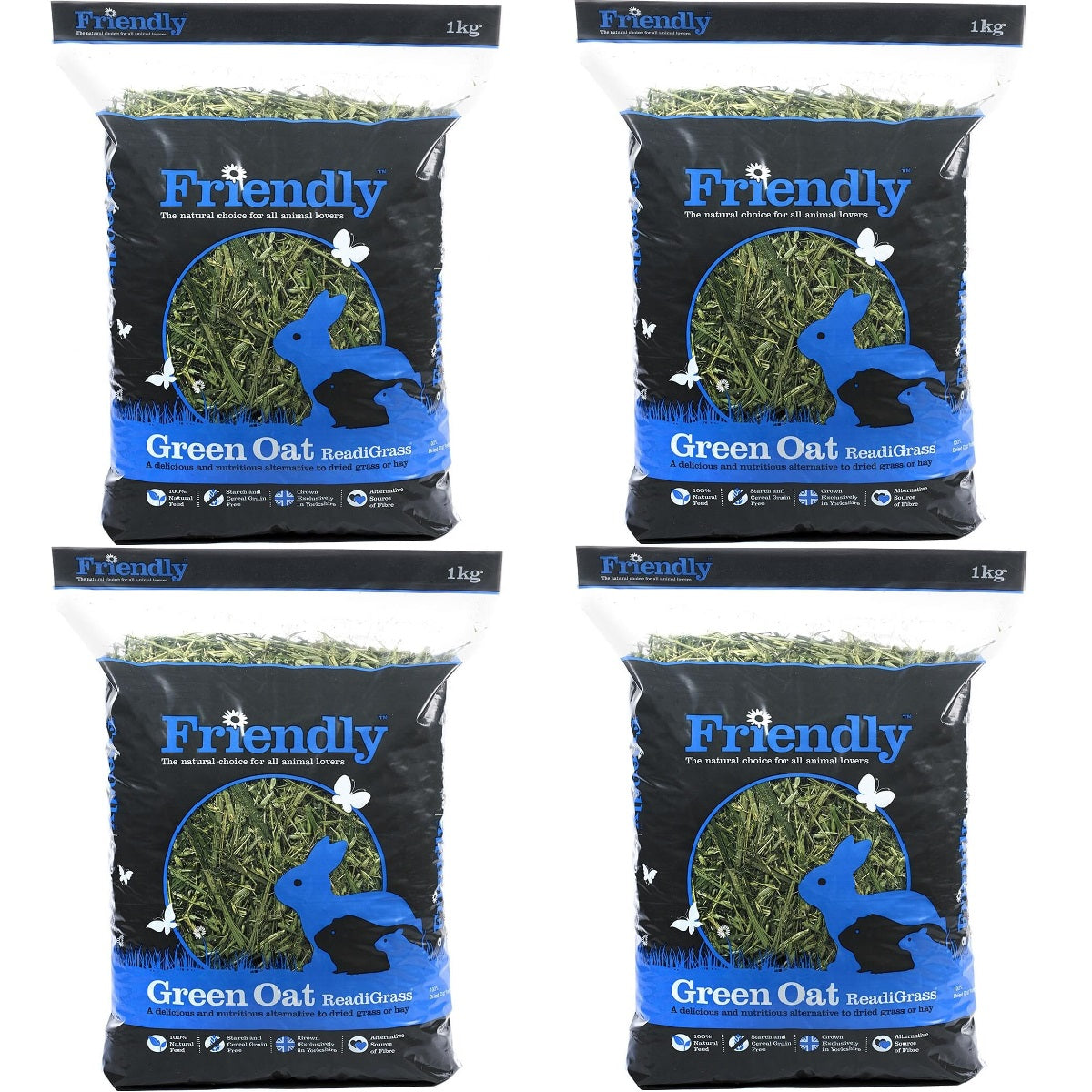 Friendly - Green Oat ReadiGrass (1kg)