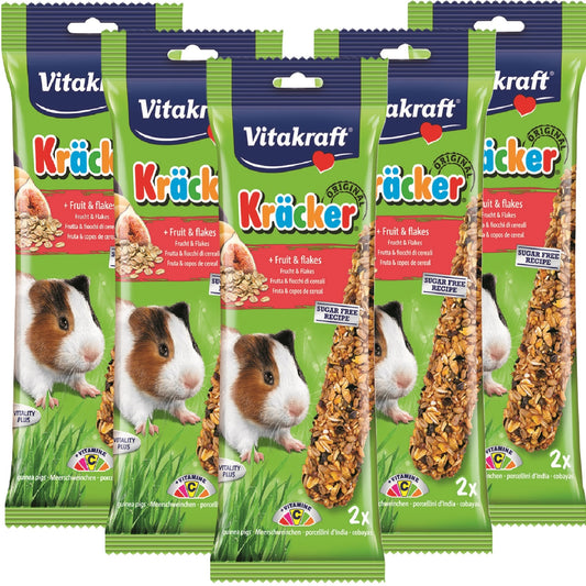 Vitakraft - Guinea Pig Kracker Fruit & Flakes (5 Packs)