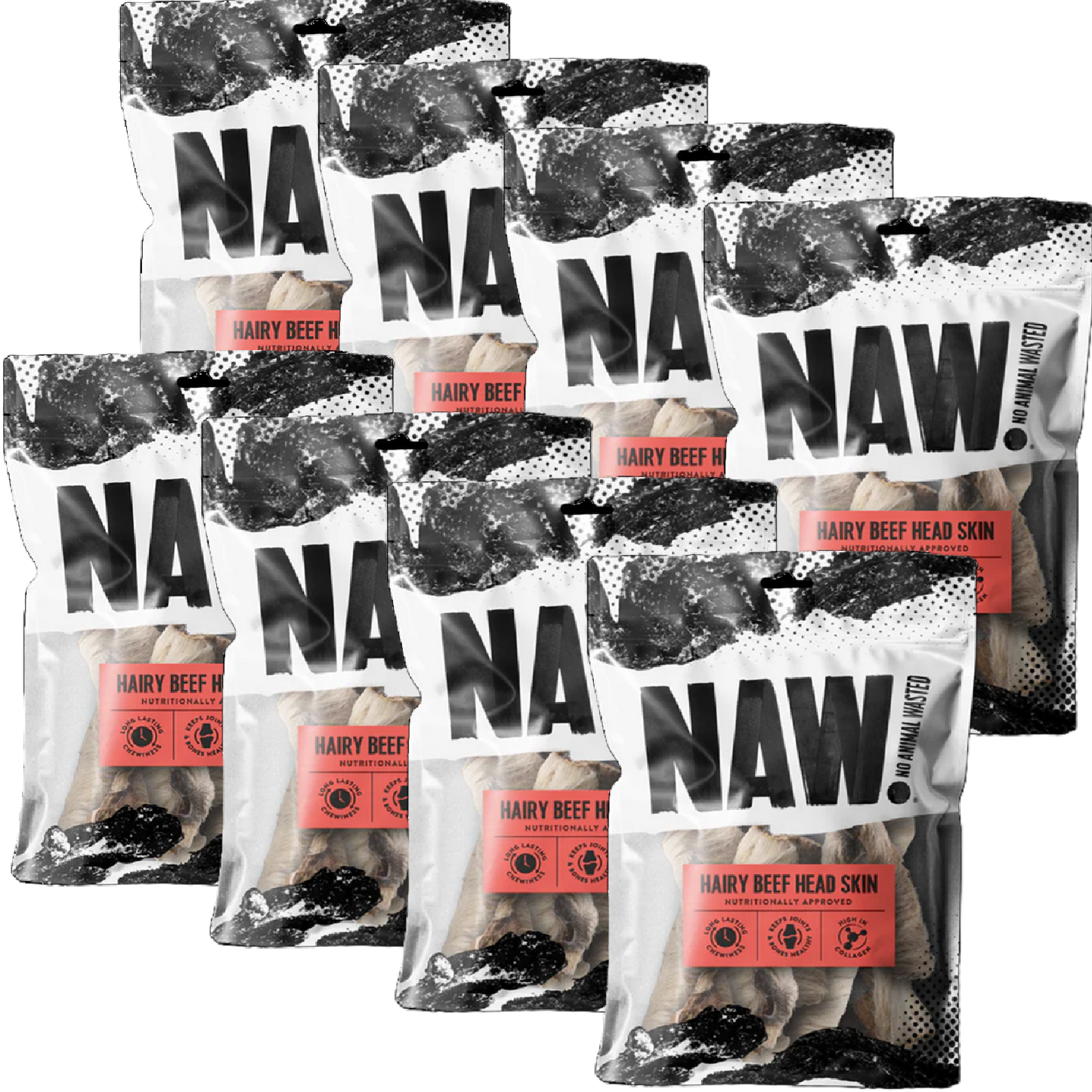 NAW! - Hairy Beef Head Skin (250g)