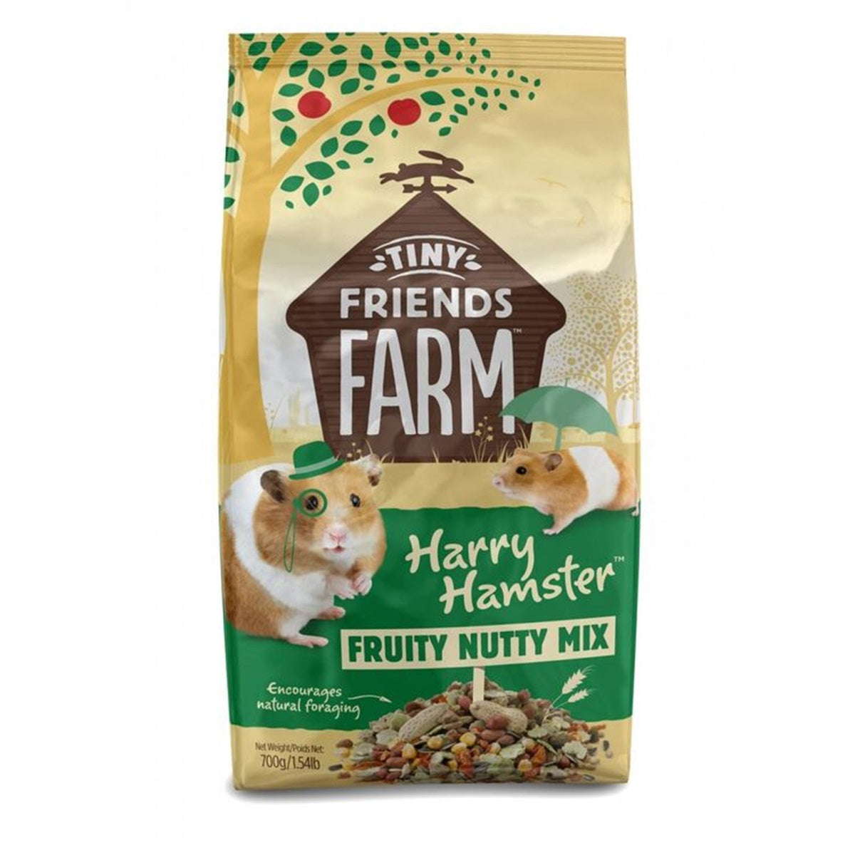 Tiny Friends Farm - Harry Hamster Fruity Nutty Mix (700g)