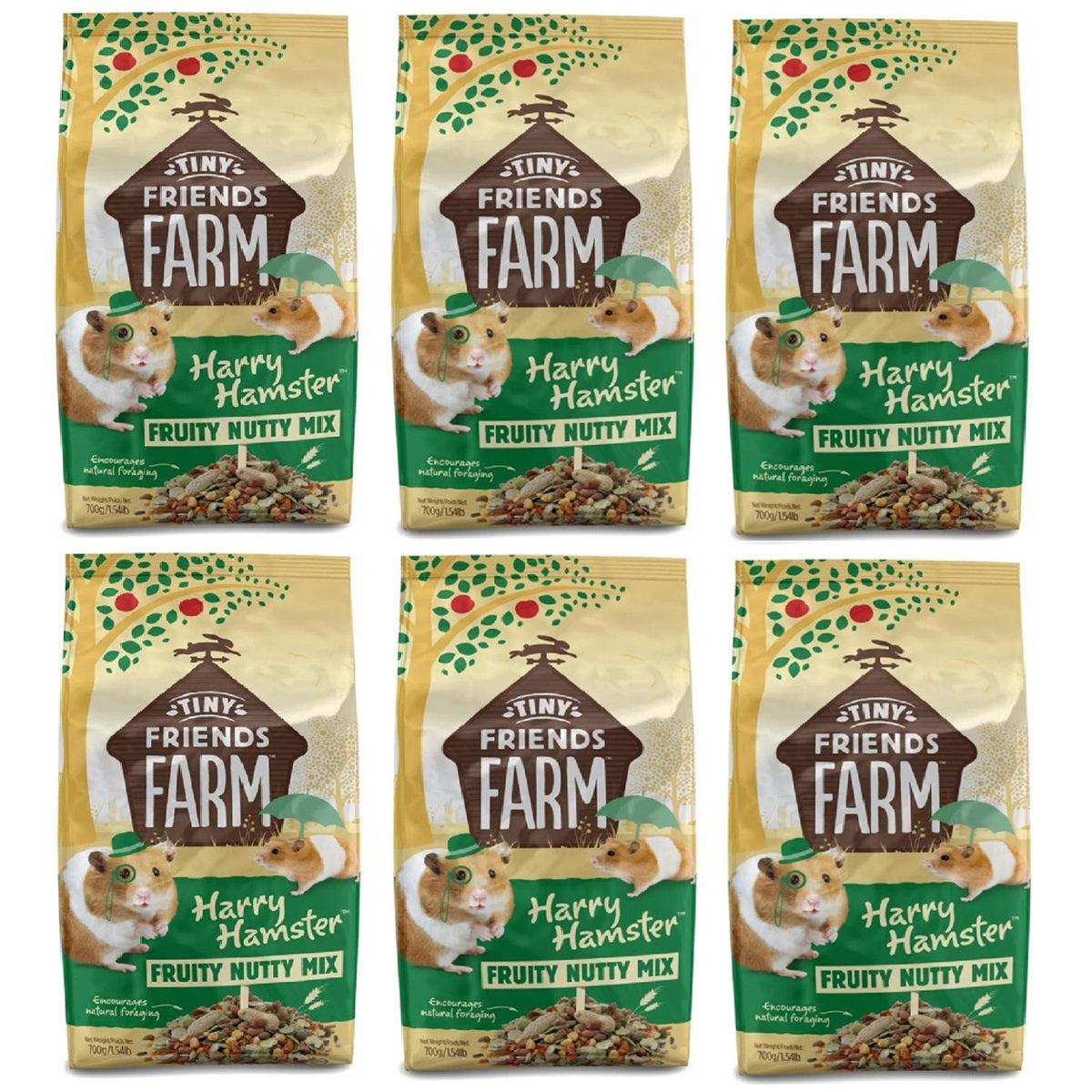 Tiny Friends Farm - Harry Hamster Fruity Nutty Mix (700g)