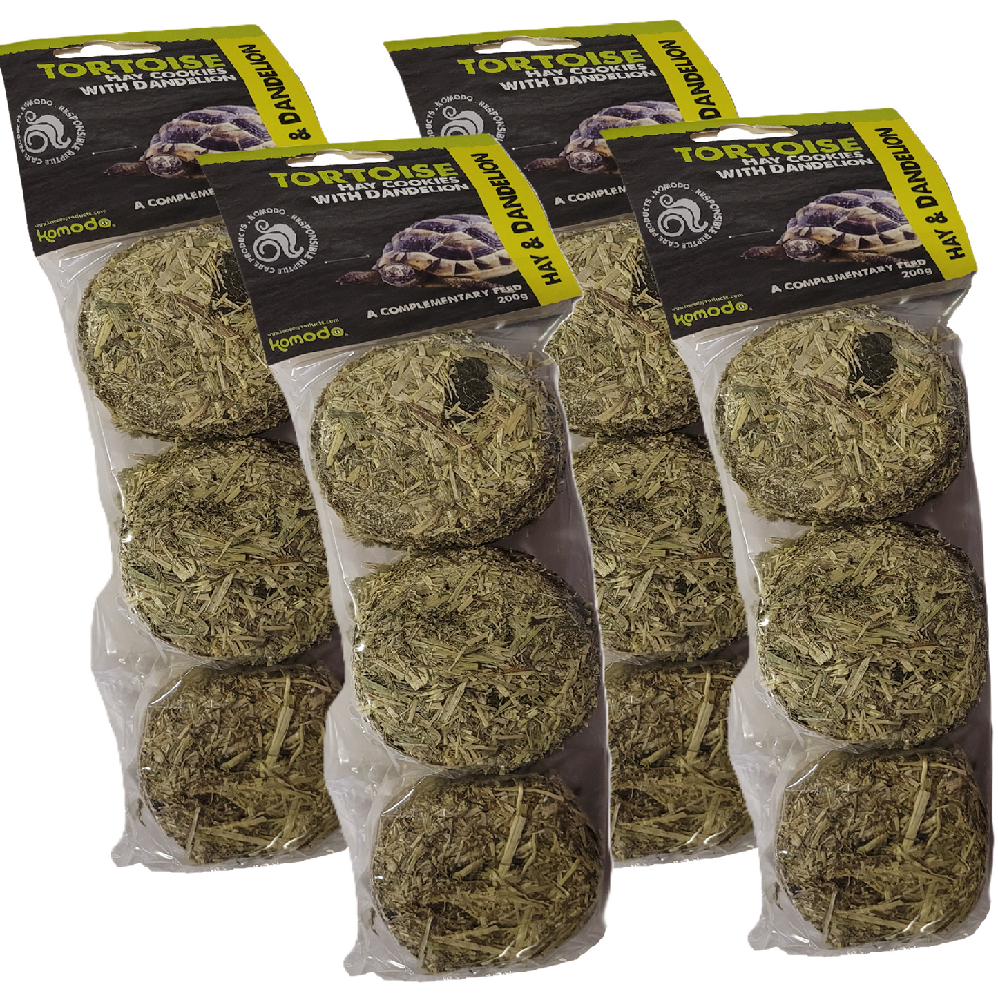 Komodo - Tortoise Hay Cakes (3pk)