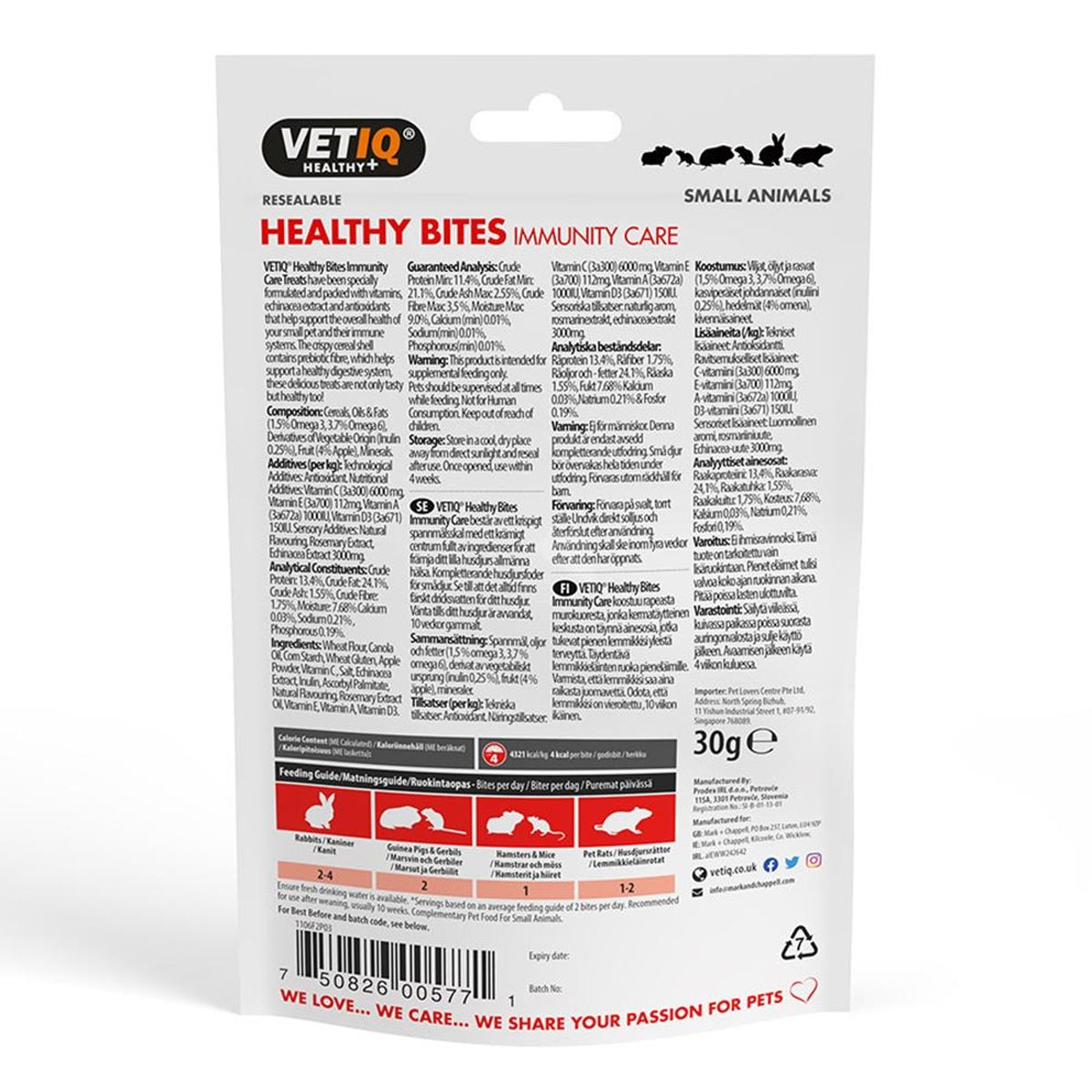 VETIQ - Healthy Bites Immunity Care (30g)