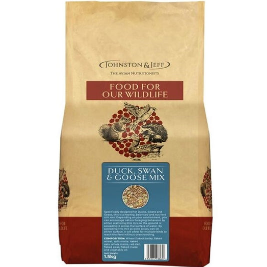 Johnston & Jeff - Duck, Swan & Goose Mix (1.5kg)