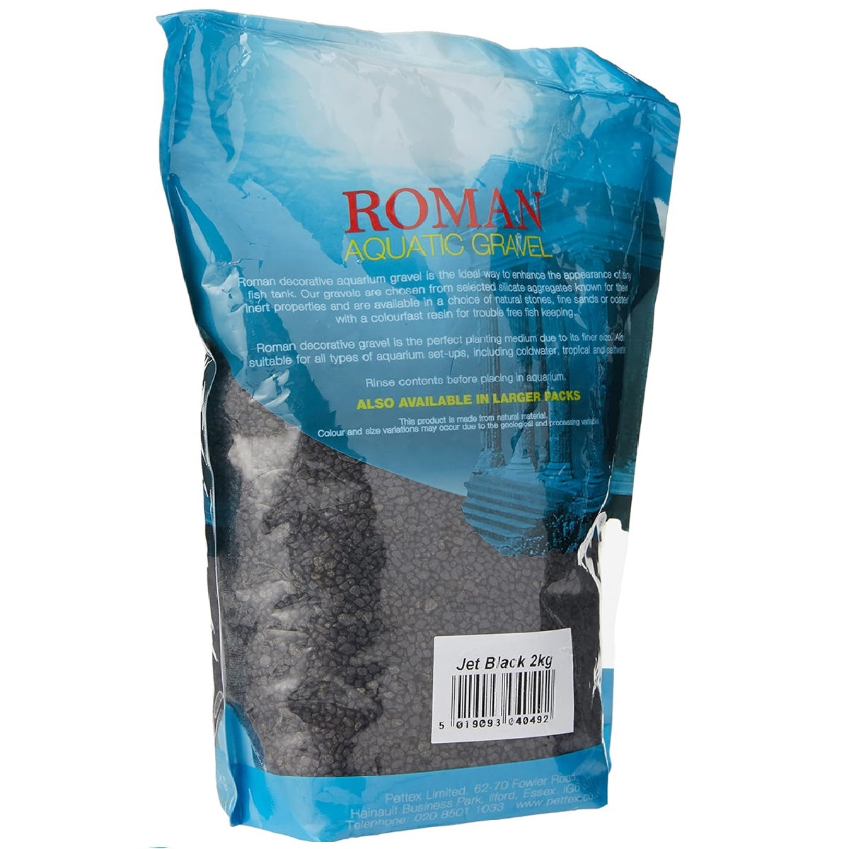 Pettex - Roman Gravel Jet Black (2kg)