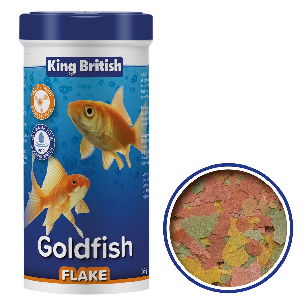 King British - Goldfish Flake