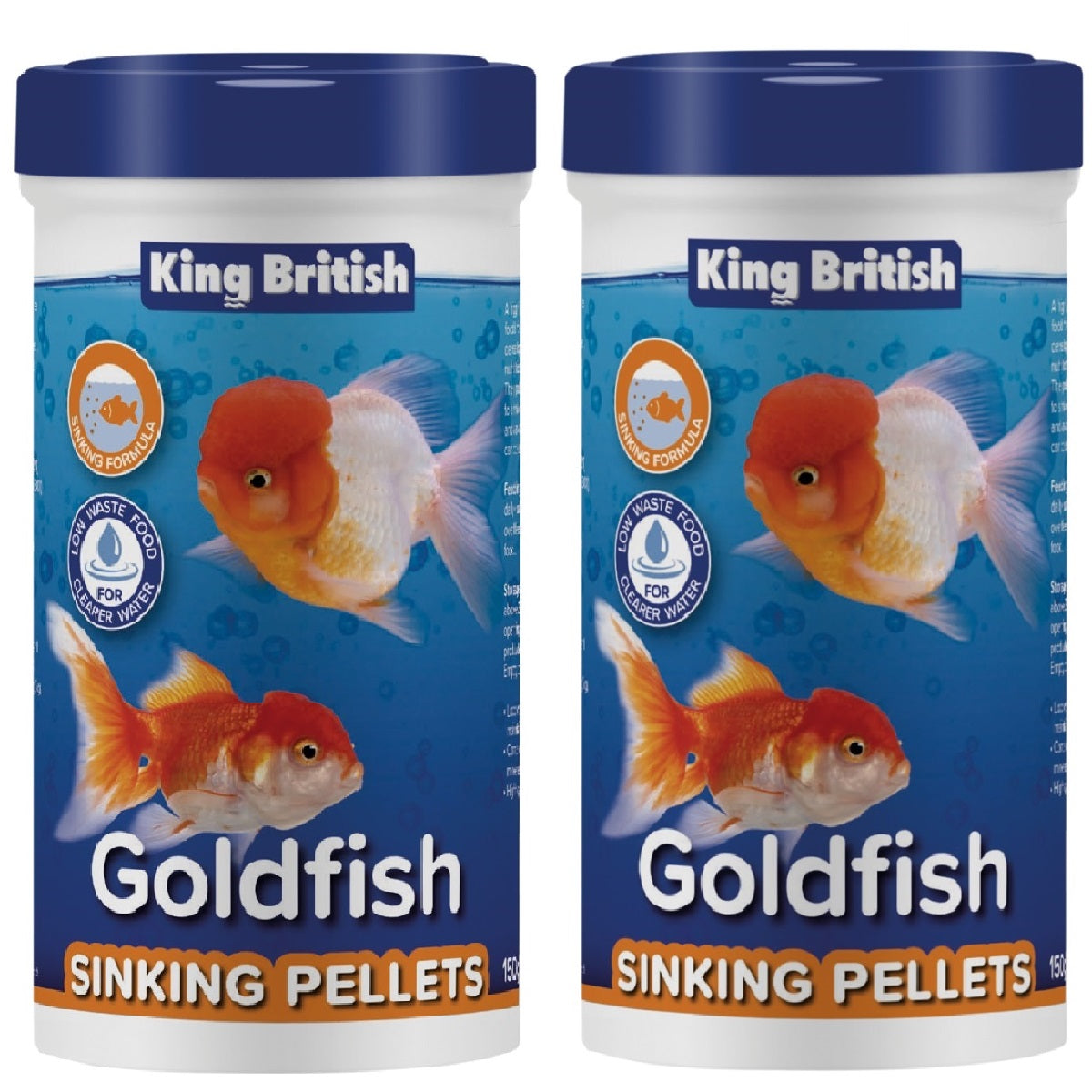 King British - Goldfish Sinking Pellets (150g)