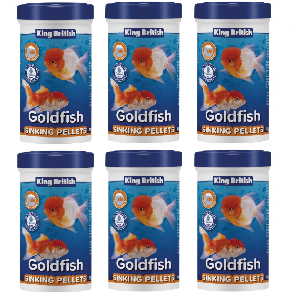 King British - Goldfish Sinking Pellets (150g)