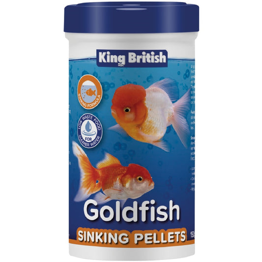 King British - Goldfish Sinking Pellets (150g)