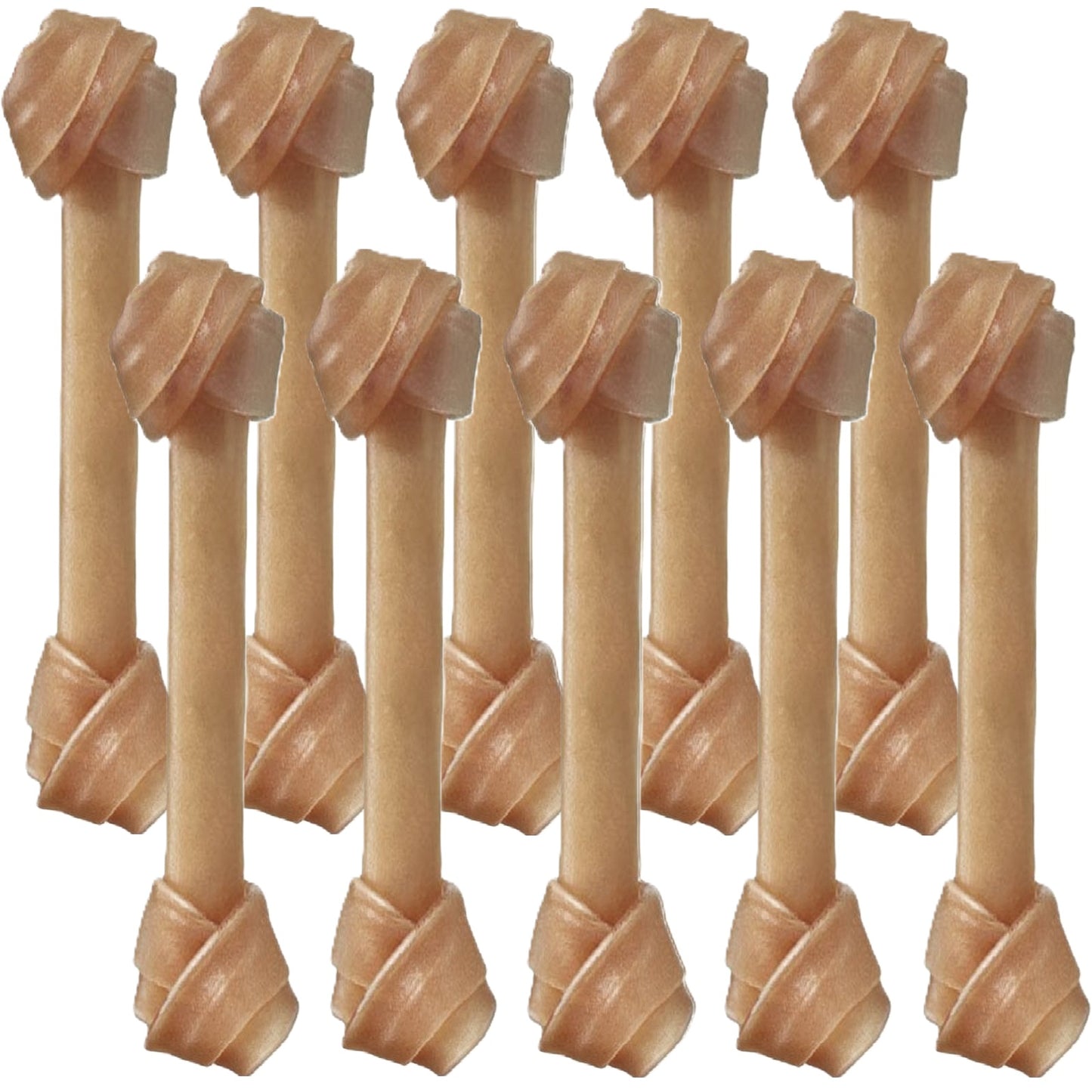 Rawhide Knot Bones (10" inch)