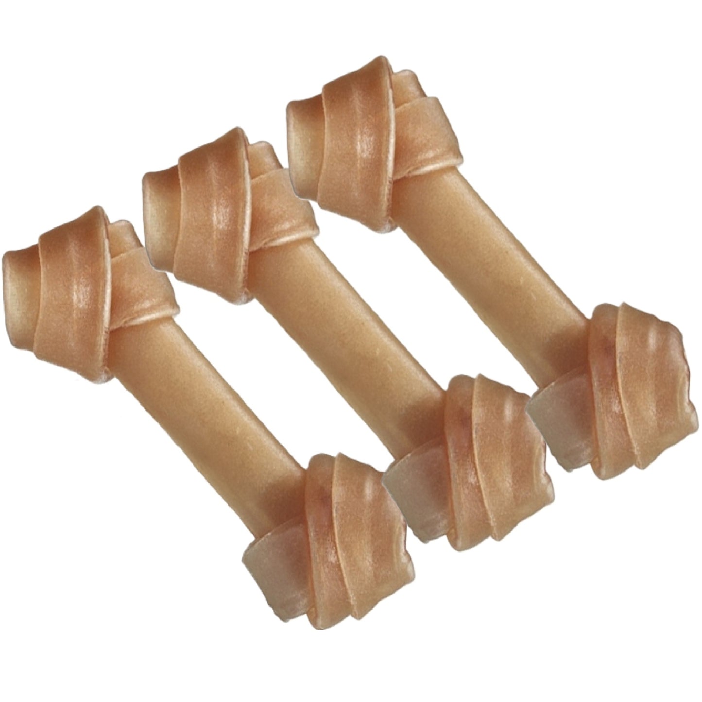 Rawhide Knot Bones (6.5" inch)