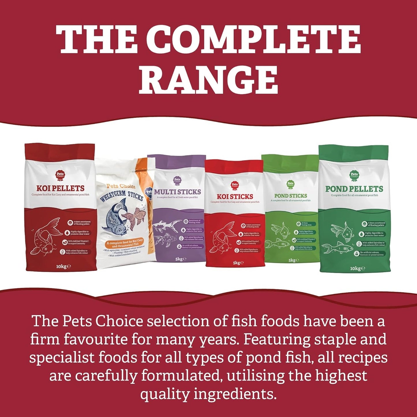 Pets Choice - Koi Carp Pellets