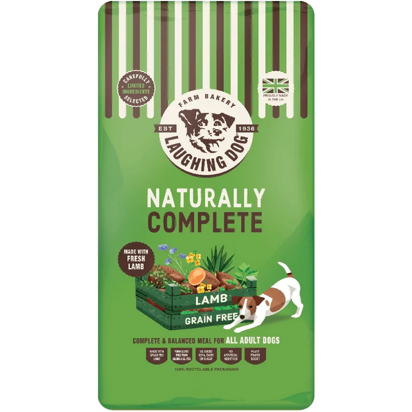 Laughing Dog - Naturally Complete Lamb (Grain Free)