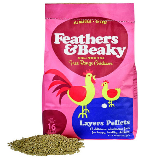 Feathers & Beaky - Layers Pellets (5kg)