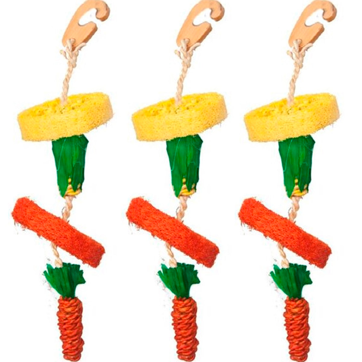 Critters Choice - Loofah Hanging Toy (30cm)