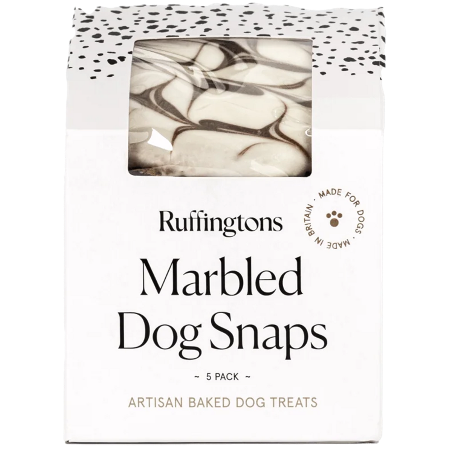 Ruffingtons - Marbled Dog Snaps (5pk)