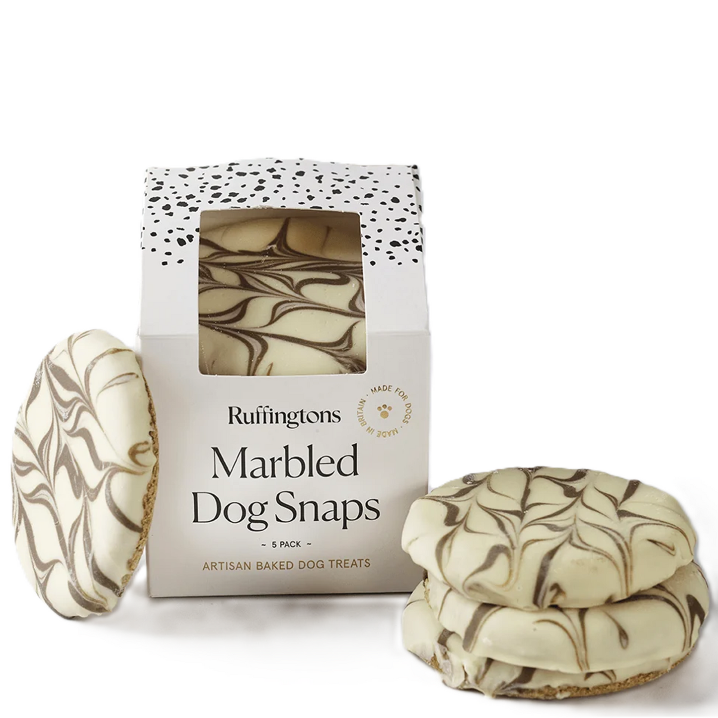 Ruffingtons - Marbled Dog Snaps (5pk)