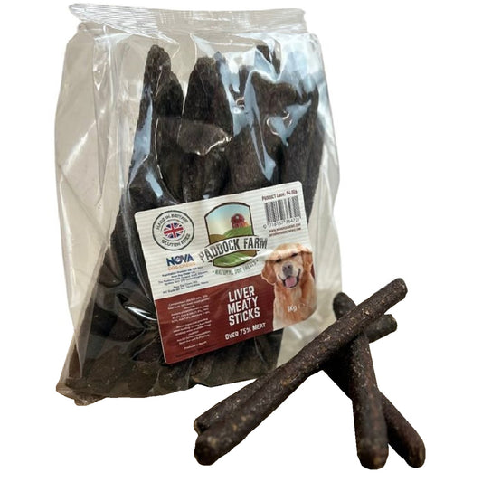 Paddock Farm - Liver Meaty Sticks (1kg)
