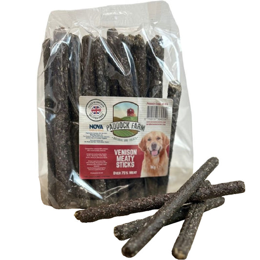 Paddock Farm - Venison Meaty Sticks (1kg)