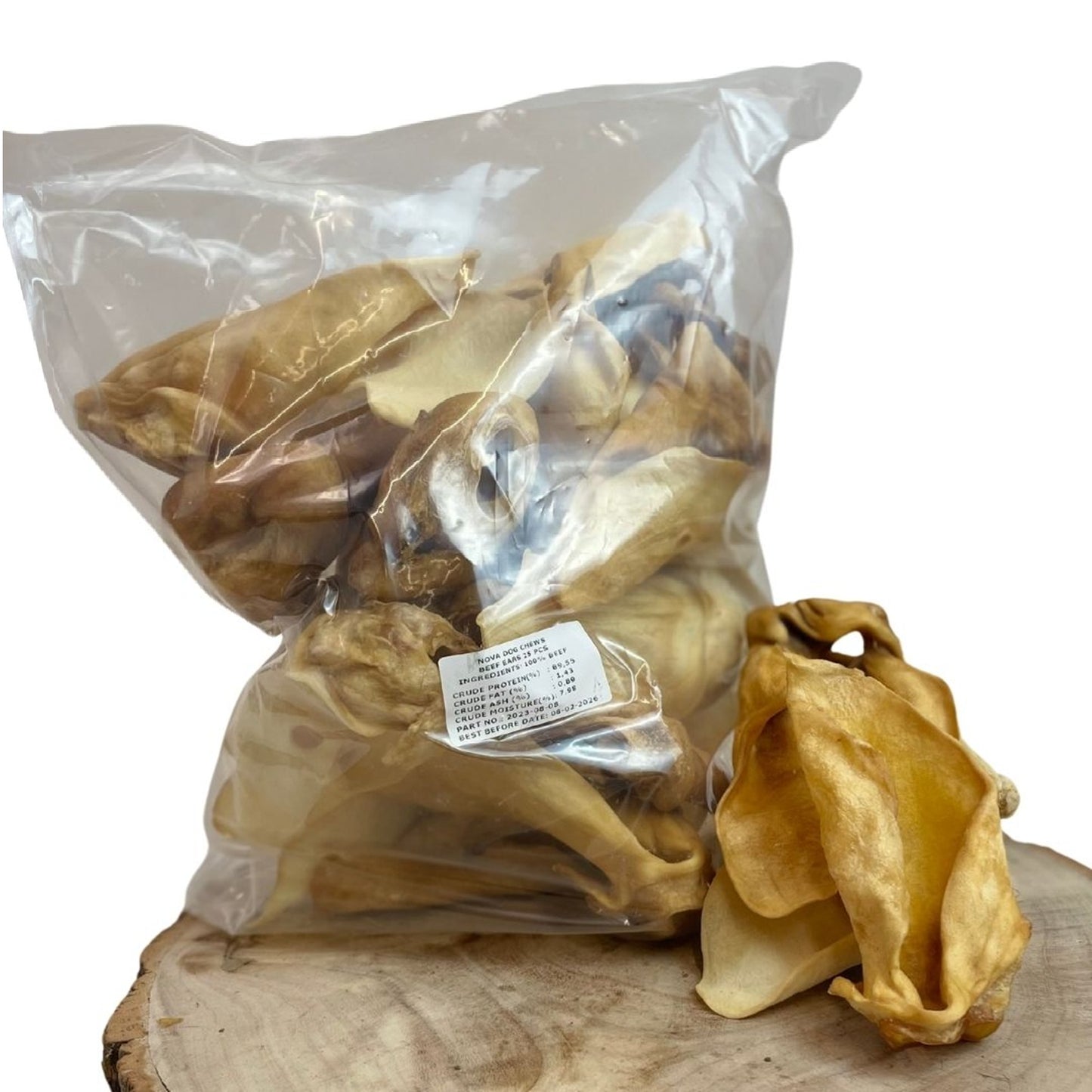 Paddock Farm - Meaty Cow Ears (25pk)