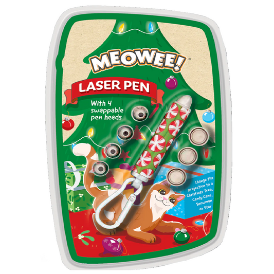 Meowee! - Cat Christmas Laser Pen