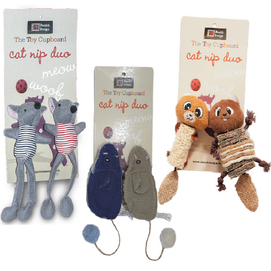 Danish Design - Cat Nip Duo (6 Toys)