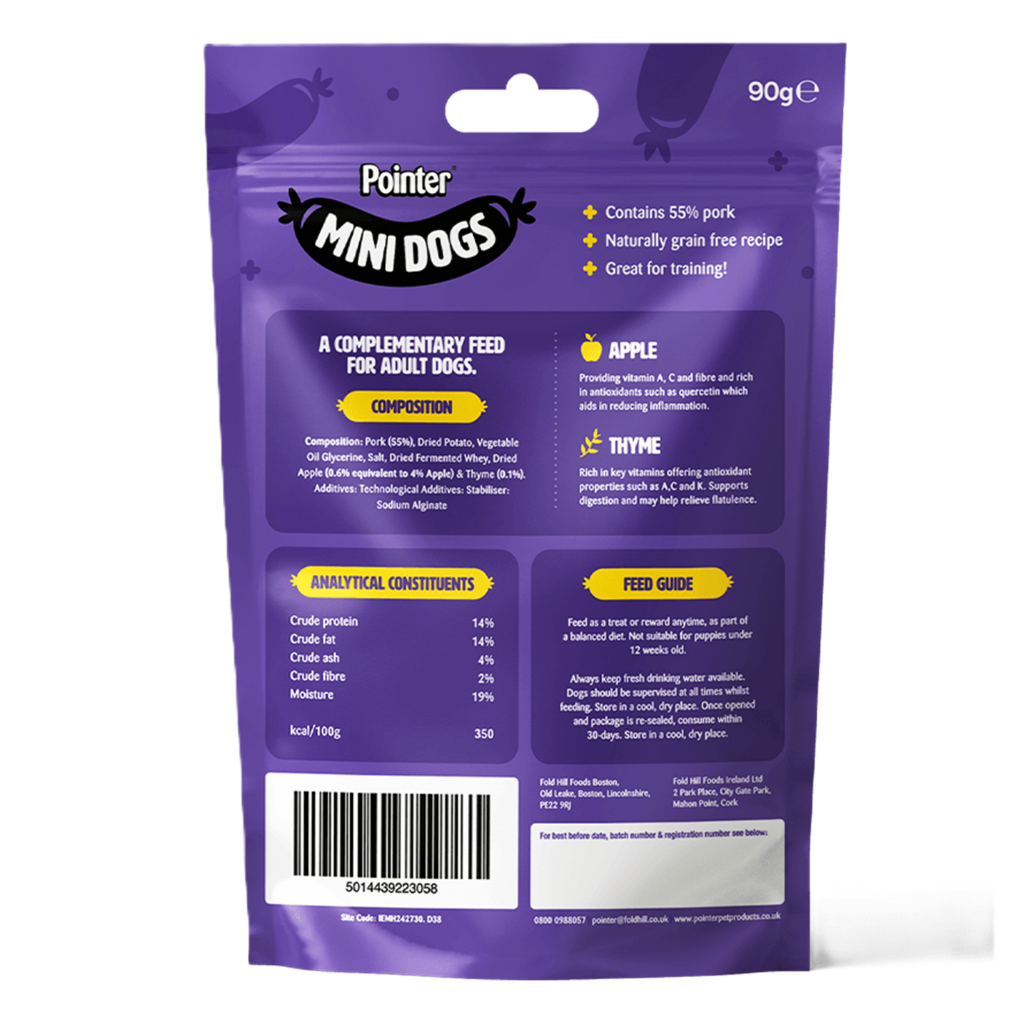 Pointer - Mini Hot Dogs (90g)