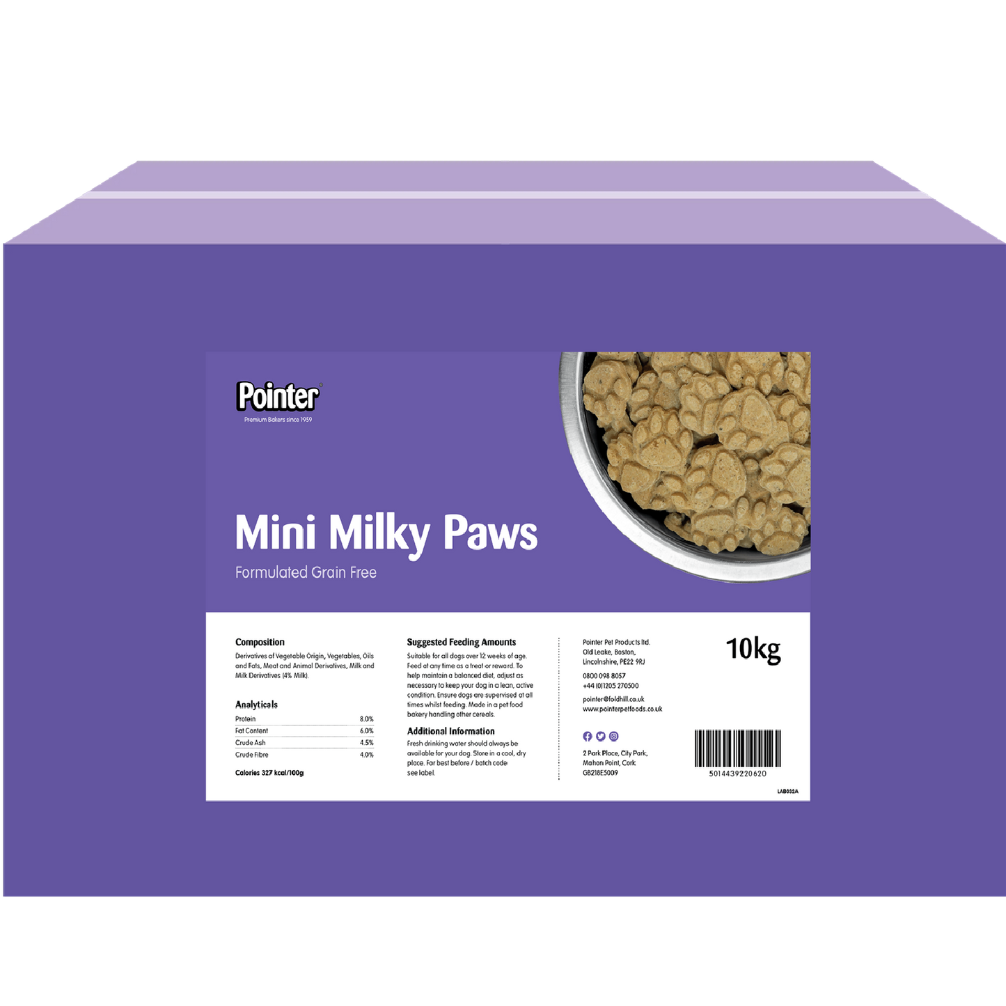 Pointer - Mini Milky Paws (Grain Free)