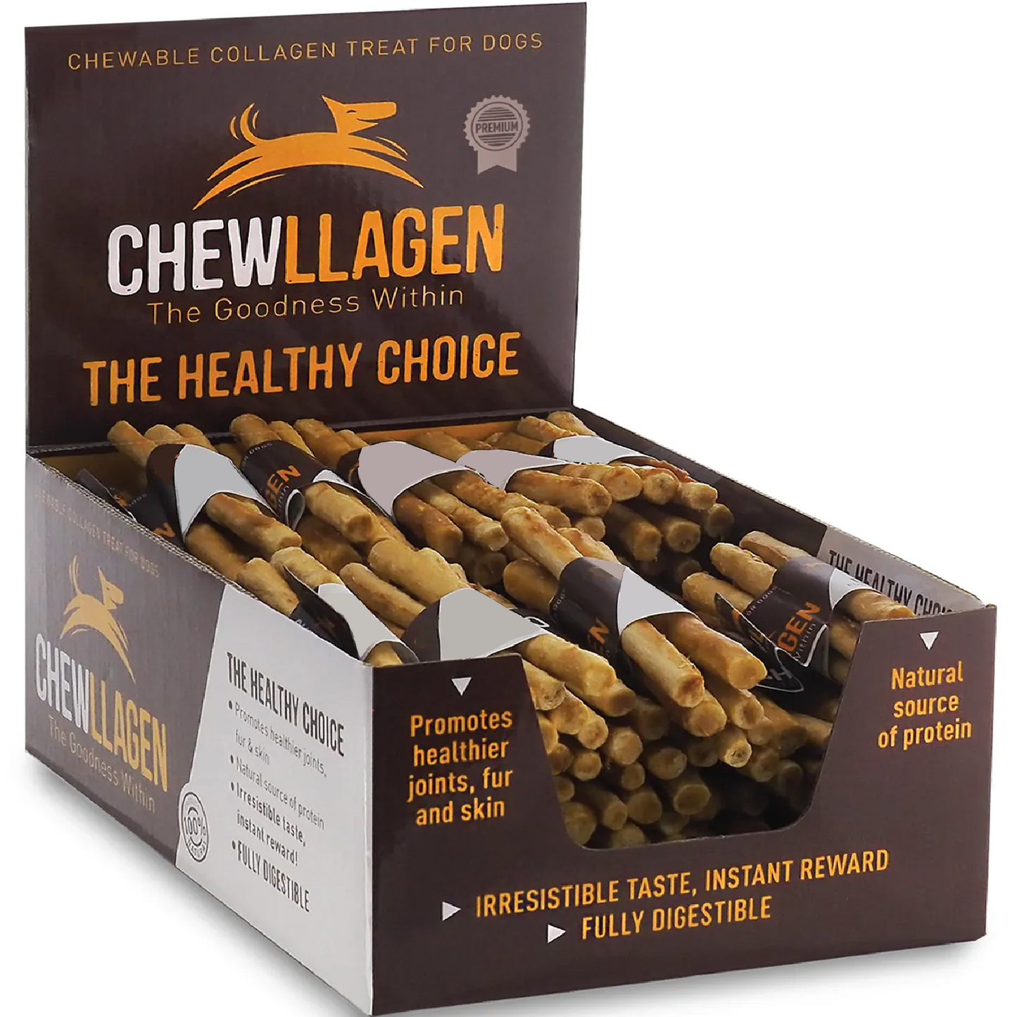 Chewllagen - Collagen 5" Beef Mini Rolls (5pk)